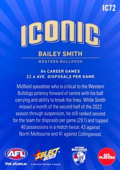 2023 Select AFL Footy Stars - Iconic #IC72 Bailey Smith Back